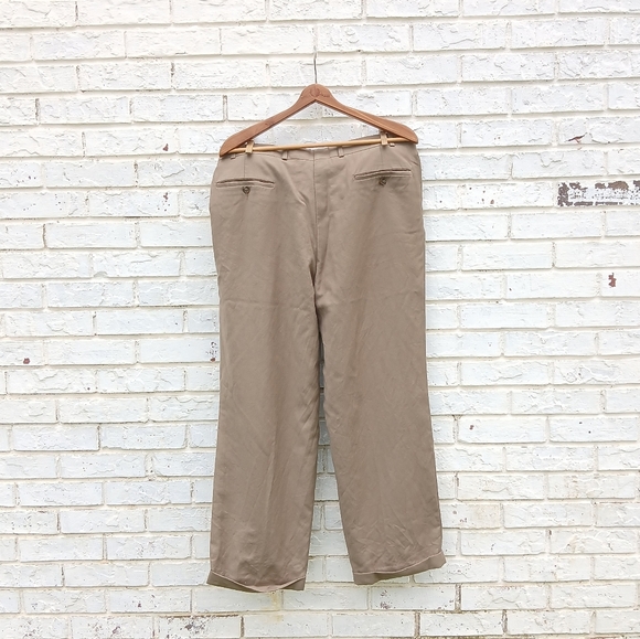 Vintage Lauren Ralph Lauren Wool Pleated Pants - Picture 5 of 8